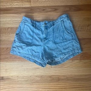 Denim jean shorts